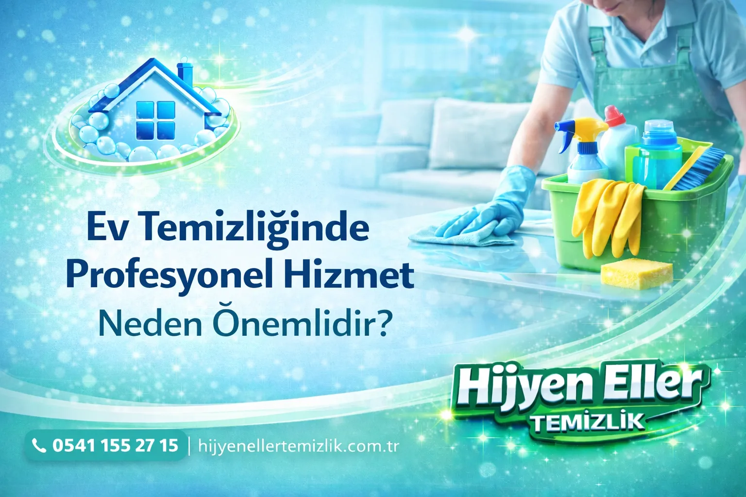  Ev Temizliğinde Profesyonel 